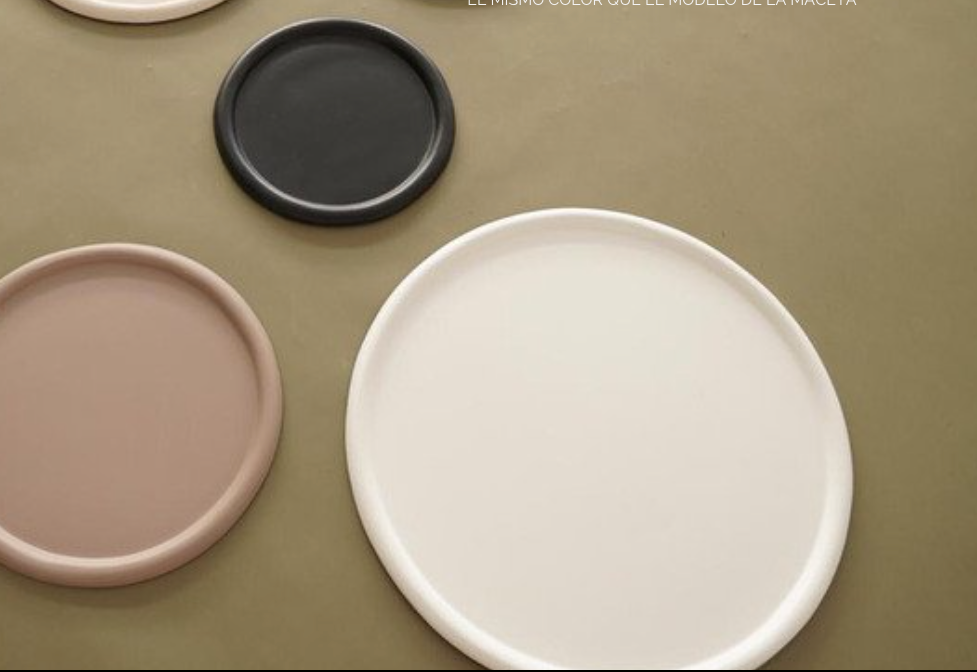 Platos y Drenaje