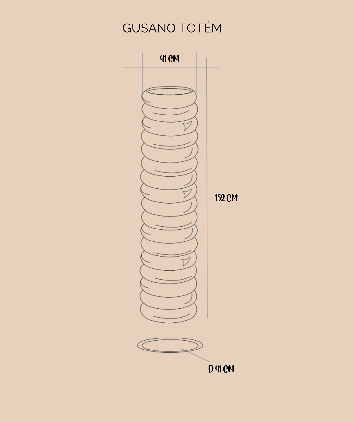Gusano Totem